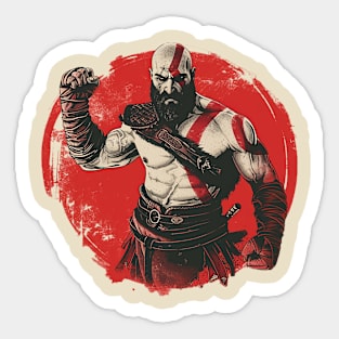 kratos Sticker